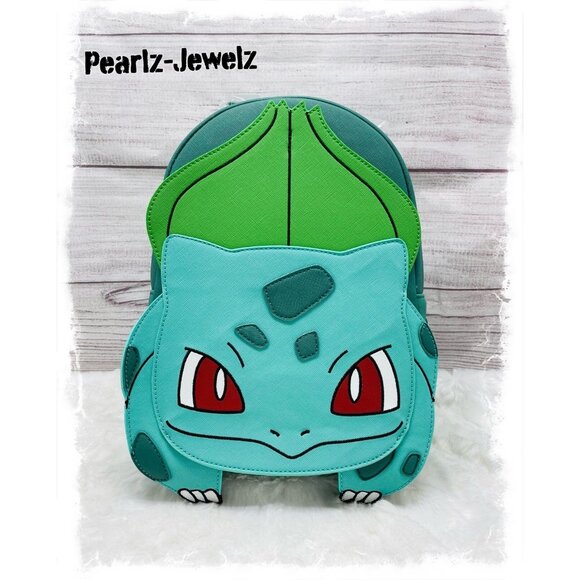 Loungefly Pokemon Bulbasaur Cosplay Figural Mini Backpack NWT main image 2